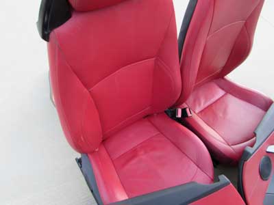 BMW Power Seats (Pair) and Door Panels (Pair) Red 51418035479 2003-2008 E85 E86 Z43